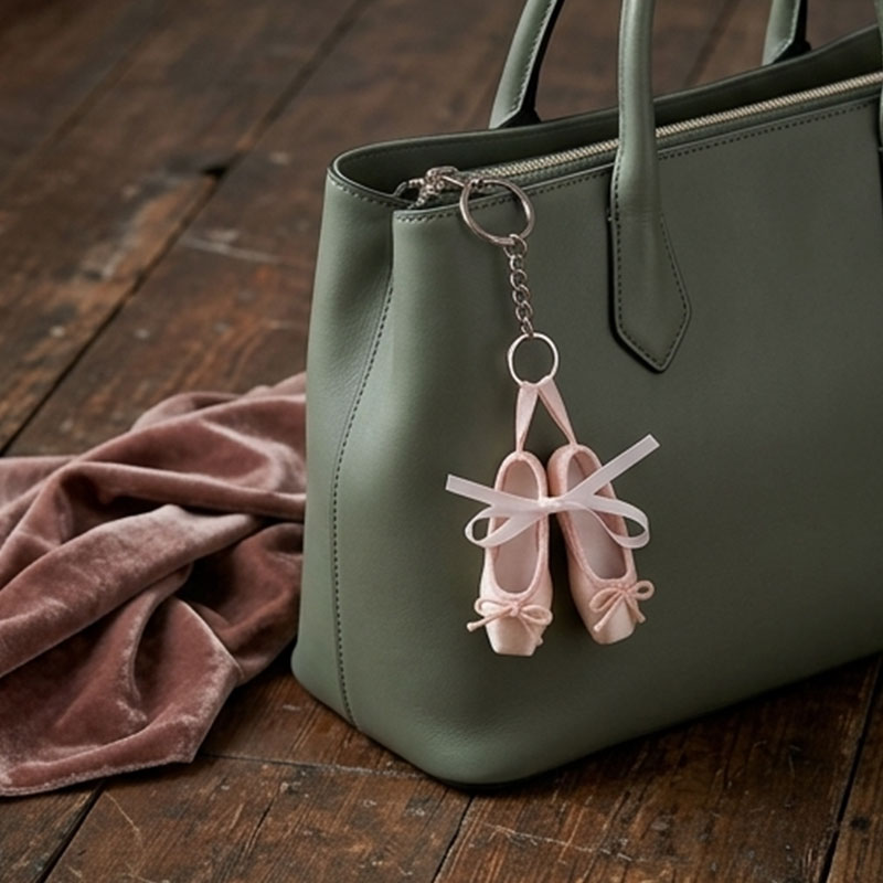 Ballet-Charm-Keychain-1