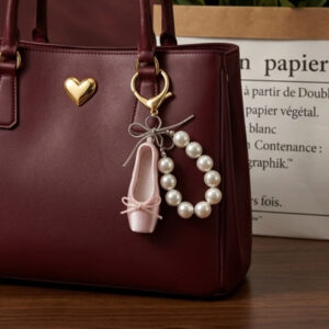 Ballet Charm Keychain